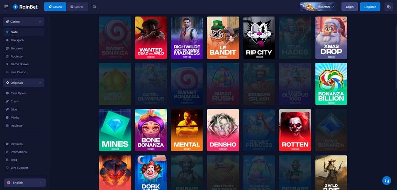 Rainbet Casino Site Gamings Library Rainbet Casino Site Gamings Library
